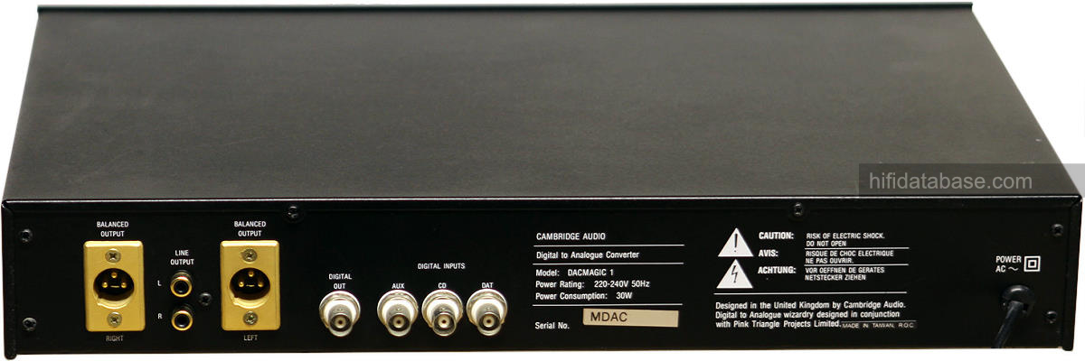 Cambridge Audio Dacmagic 1 Hi Fi Database DACs