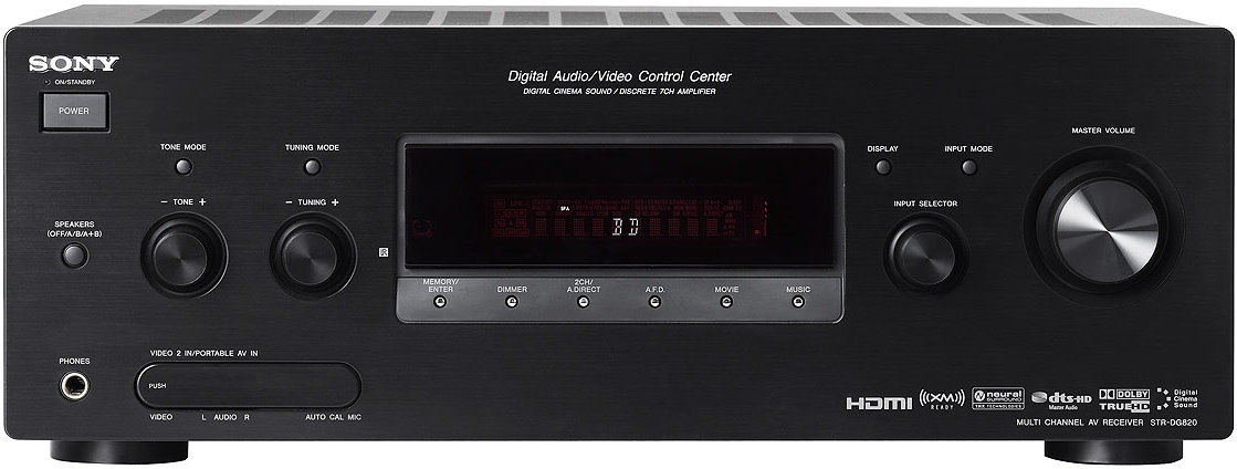 Sony STR-DG820 - Hi-Fi Database - AV Amplifiers