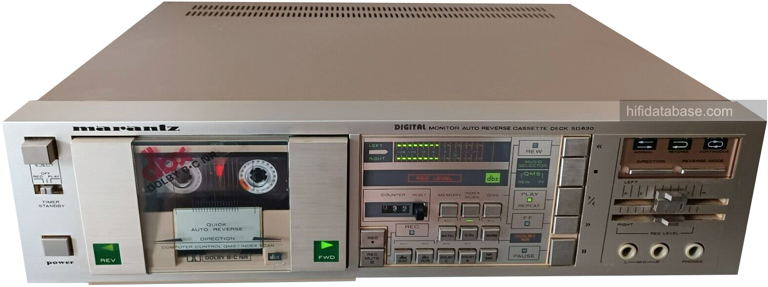 Marantz SD630 HiFi Database Cassette Decks