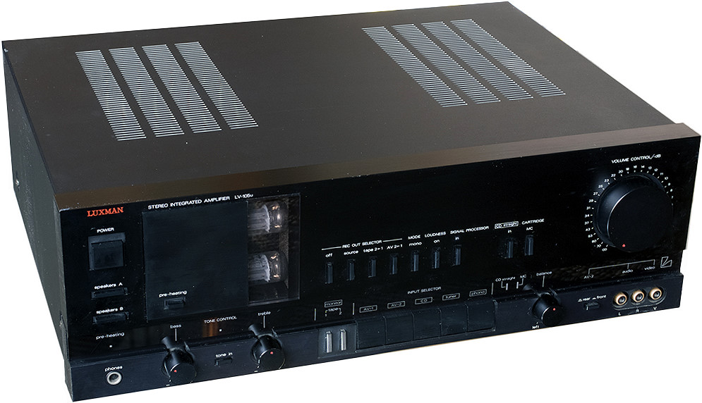 LUXMAN LV-105u　(ALPINE/LUXMAN) ALPINE/LUXMAN LV-105 Specifications Alpine / Luxman
