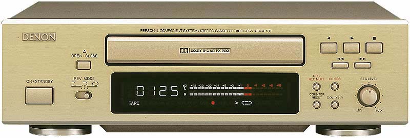 Denon DRR-F100 - Hi-Fi Database - Cassette Decks